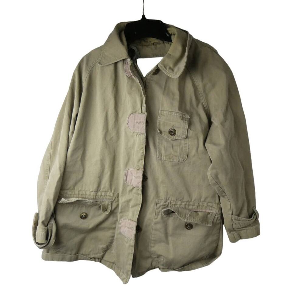 vintage Misty Harbor khaki jacket, size: medium
